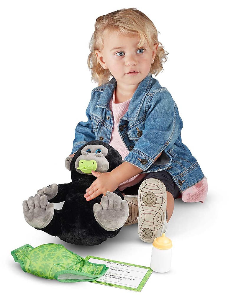 melissa and doug stuffed gorilla